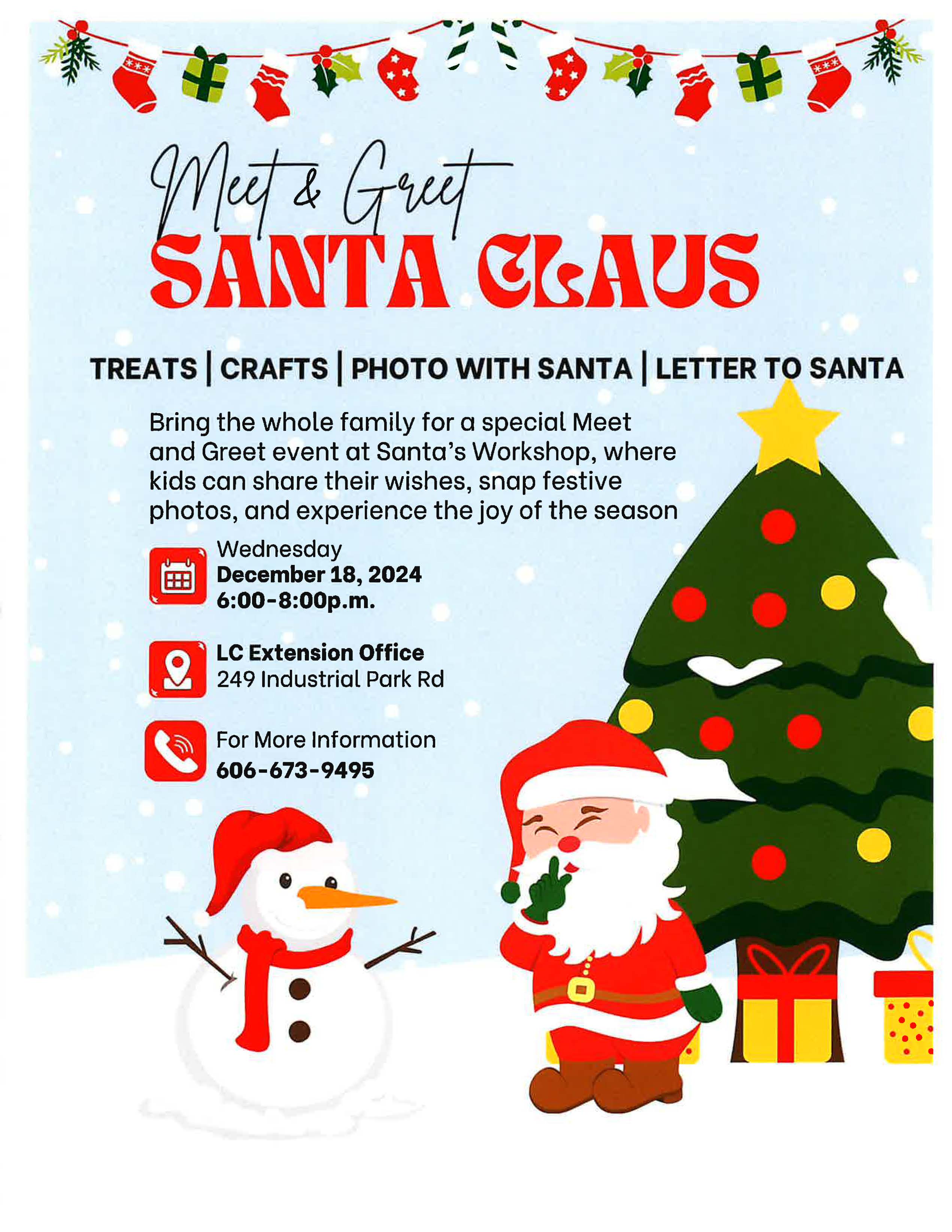 Meet & Greet Santa Claus