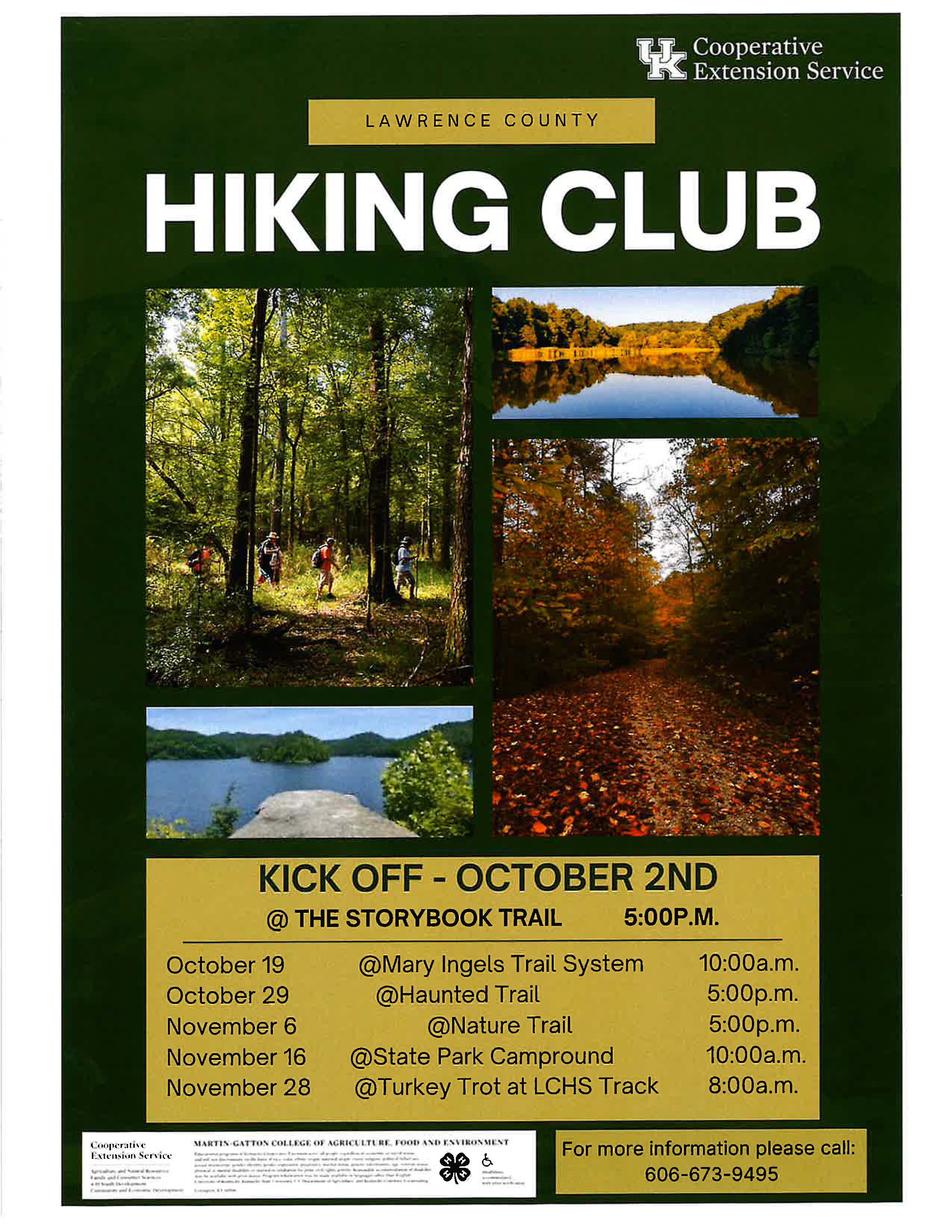 Hiking Club Information