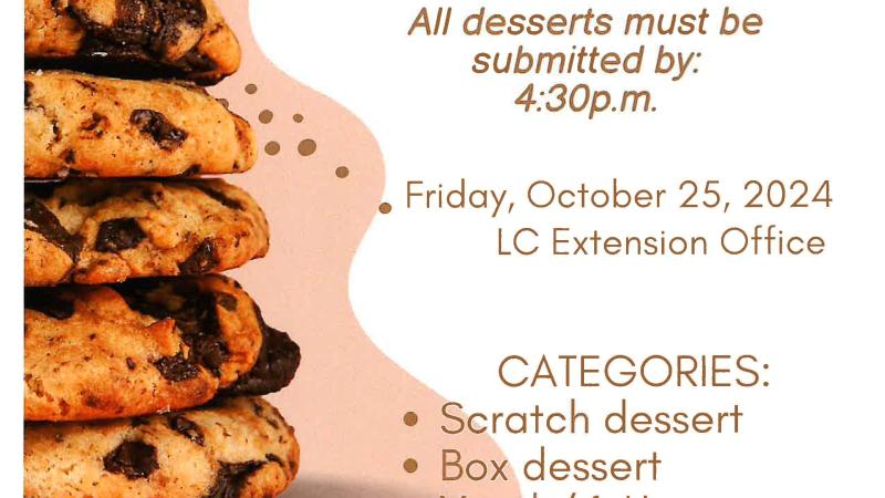 Dessert Contest Information